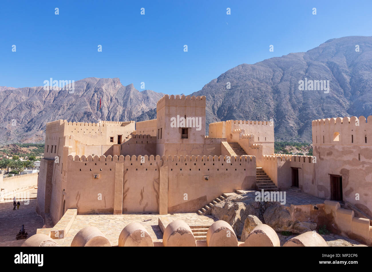 Nakhl Fort, Oman Foto Stock