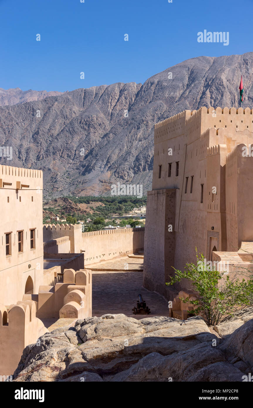 Nakhl Fort, Oman Foto Stock