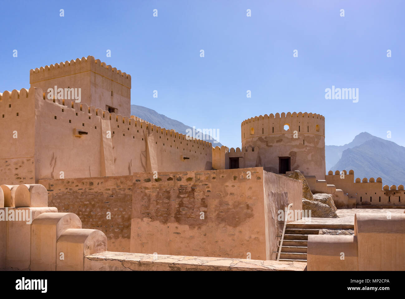 Nakhl Fort, Oman Foto Stock