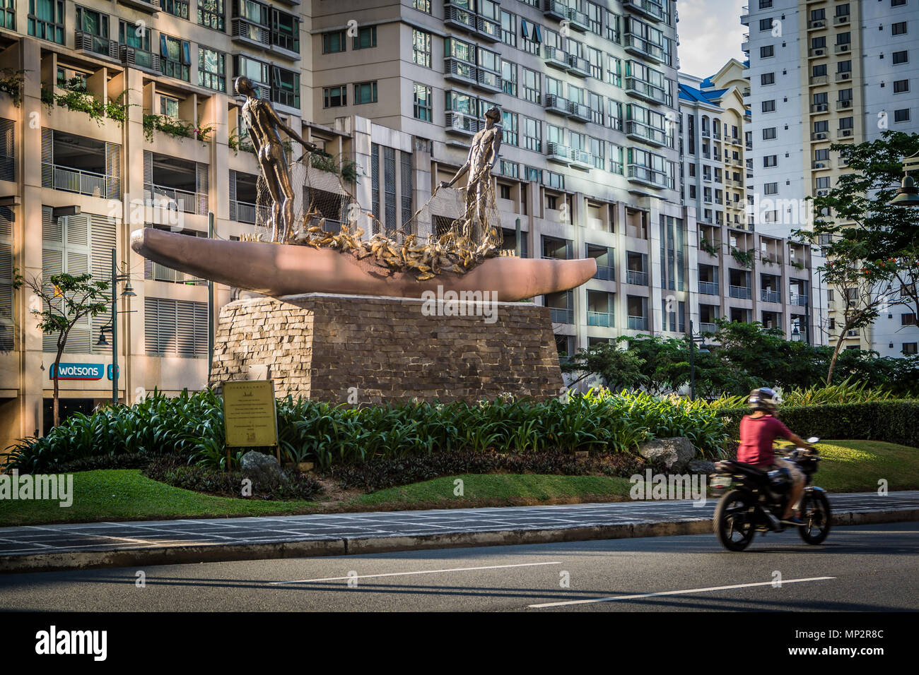 BGC Business District Foto Stock