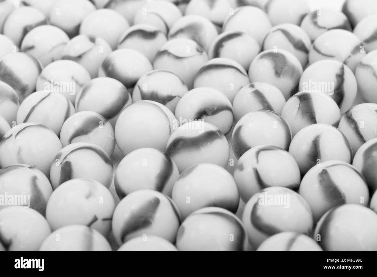 Marmi di vetro bianco - metafora per Streetplay, e perdere la mente. Allegoria marmi di Elgin, perdendo la trama, perdendola. Foto Stock