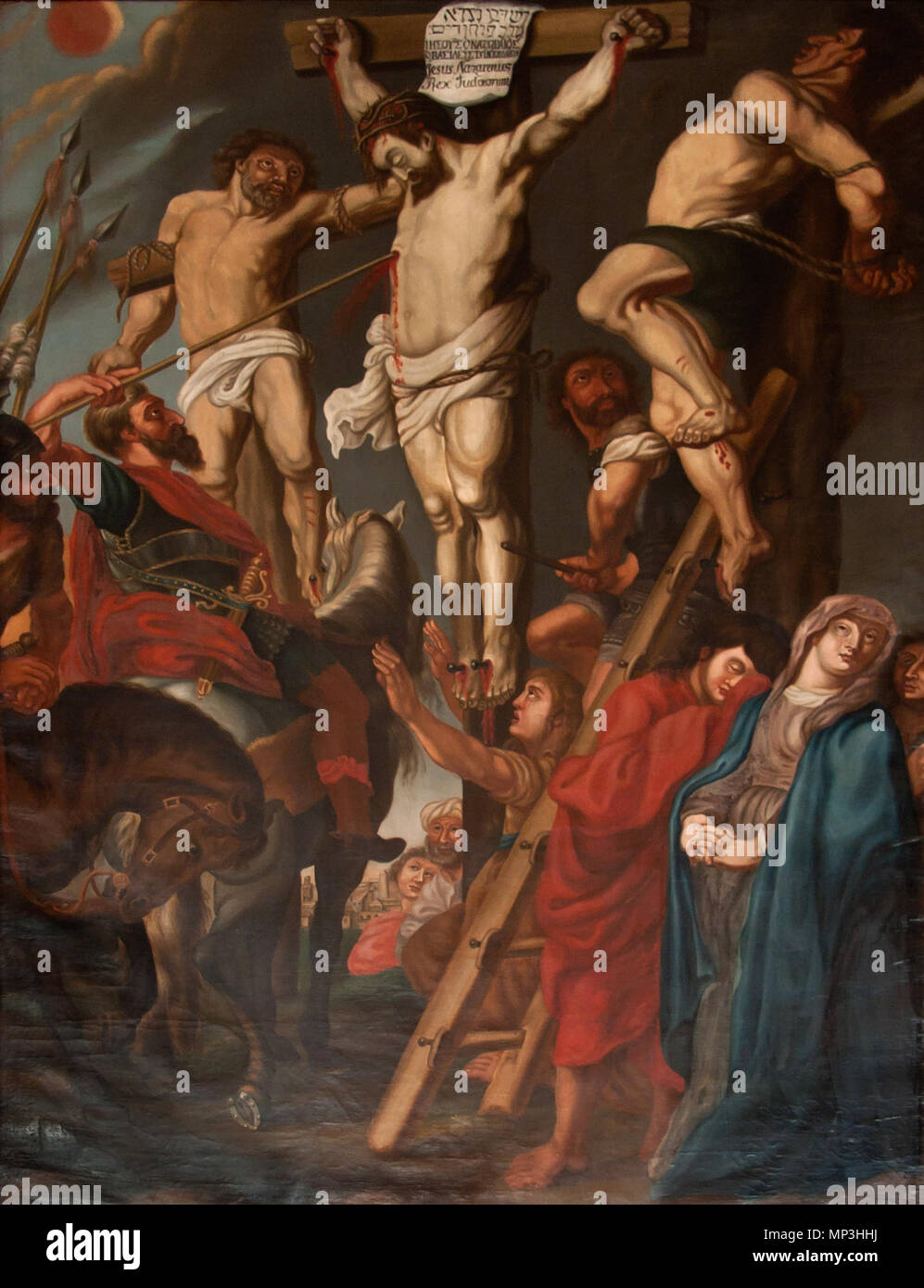 Korset 776 Kristus på korset Foto Stock