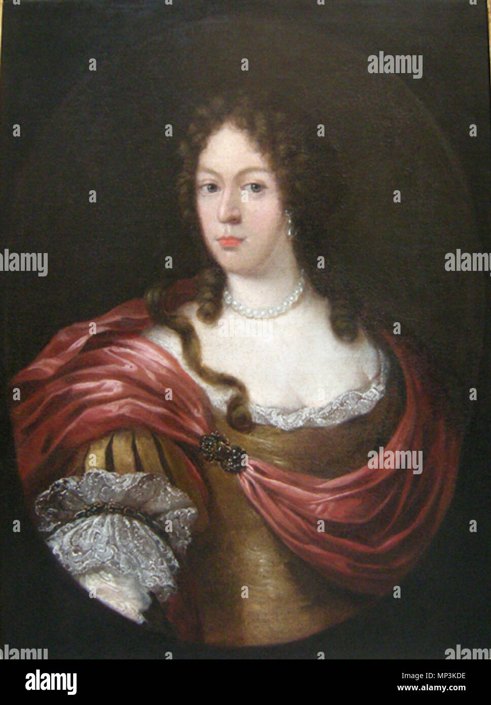 . Teresa Kunegunda, Electress della Baviera e del Palatinato (1676-1730). Storia: casa di Sassonia; Sotheby's "asta della Royal e nobile discesa" di Amsterdam il 16-17.10.2001, lotto n. 208. Il XVIII secolo. 1166 Teresa Kunegunda Sobieska Foto Stock