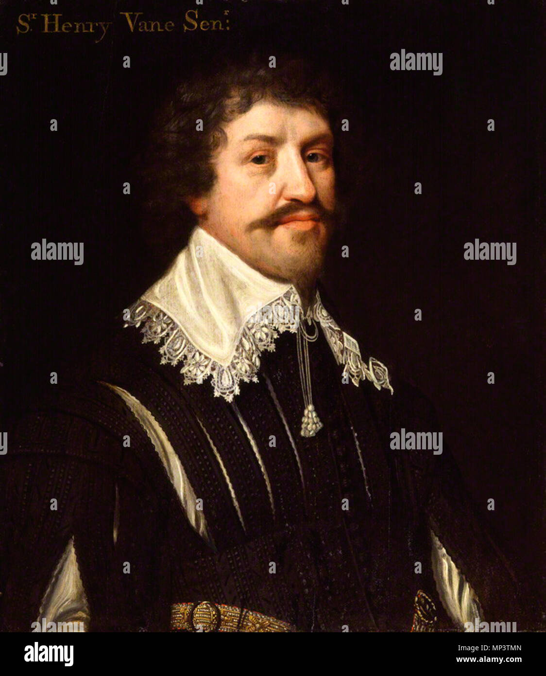 Dopo aver eventualmente Michiel Jansz. van Mierevelt, olio su pannello, circa 1642 Sir Henry paletta il sambuco . Inglese: Sir Henry paletta il Vecchio (1589-1655) . circa 1642. Dopo aver eventualmente Michiel van Mierevelt (1566-1641) nomi alternativi Michiel Jansz. van Miereveld, Michiel van Miereveld, Michiel Jansz. van Miereveldt, Michiel van Miereveldt, Michiel Jansz. van Mierevelt, Michael Janszen Mierevelt, Michael Jansz. van Miereveldt Descrizione pittore olandese disegnatore e pittore di corte al principe di Orange. Data di nascita e morte 1 Maggio 1567 27 Giugno 1641 Luogo di nascita e morte Delft Delft lavorare l Foto Stock