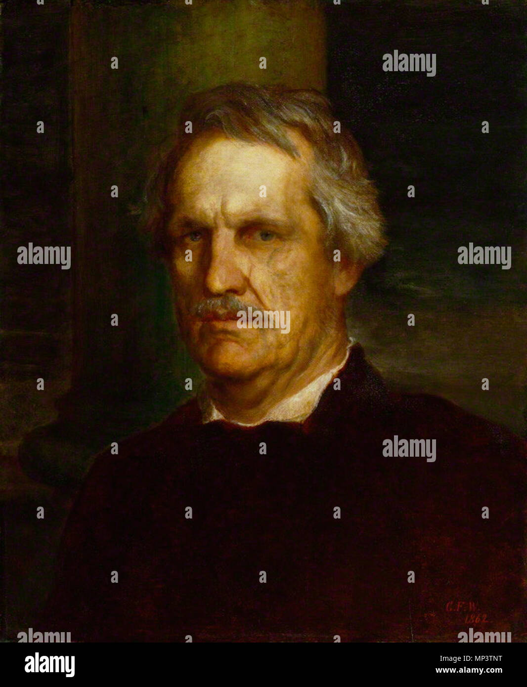 Da George Frederic Watts, olio su pannello, 1862 . Inglese: John Laird Mair Lawrence, primo Baron Lawrence (1811-1879), Viceré di India. Deutsch: John Laird Mair Lawrence, 1. Il barone Lawrence (1811-1879), Vizekönig von Indien. 1862. George Frederic Watts (1817-1904) Descrizione British pittore e scultore Data di nascita e morte 23 Febbraio 1817 1 Giugno 1904 Luogo di nascita e morte Londra Limnerslease bei Compton (Surrey) posizione di lavoro Londra, Firenze, Parigi Konstantinopel competente controllo : Q183245 VIAF: 10095477 ISNI: 0000 0000 8076 3251 ULAN: 500026988 LCCN: N50043705 NLA: 35594706 Foto Stock