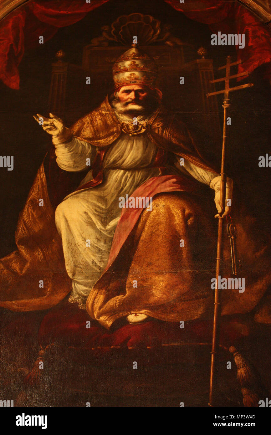 . Español: San Pedro, papà, en el retablo de la capilla de San Pedro de la Catedral de Sevilla, (España). Il 9 novembre 2015. Francisco de Zurbarán (1598-1664) Descrizione pittore spagnolo Data di nascita e morte 7 Novembre 1598 27 agosto 1664 Luogo di nascita e morte di Fuente de Cantos (Estremadura). Madrid la posizione di lavoro di Siviglia, Llerena, Madrid competente controllo : Q209615 VIAF: 51713298 ISNI: 0000 0000 10.600 9396 ULAN: 500001984 LCCN: N50015926 NLA: 35628170 WorldCat 1092 San Pedro, papa. Retablo de la capilla de San Pedro (Catedral de Sevilla) Foto Stock