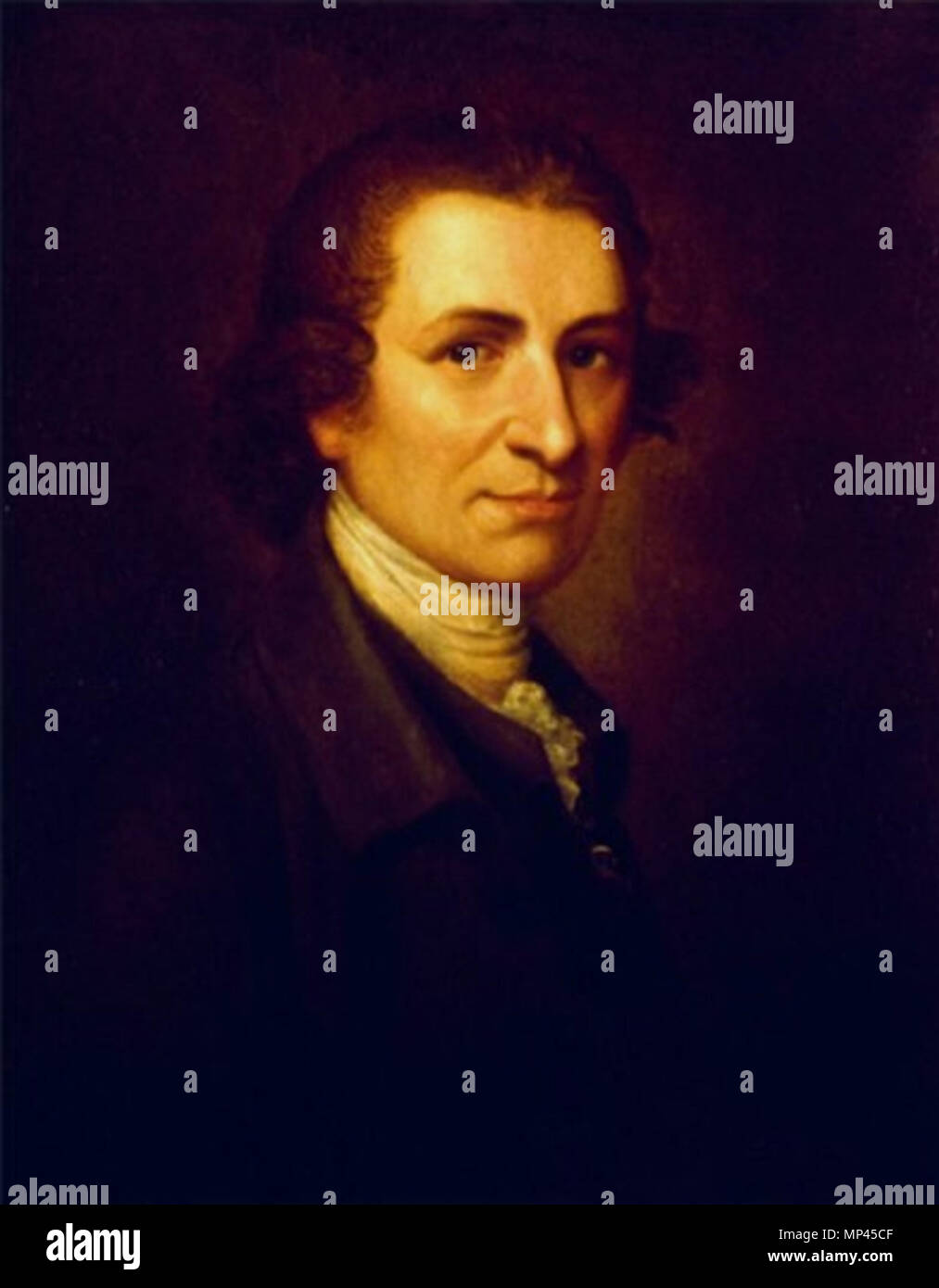 Ritratto di Thomas Paine 1785-1795. 1189 Thomas Paine da Matthew Pratt, 1785-95 Foto Stock