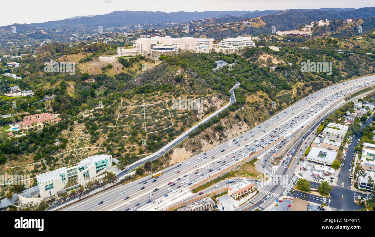 Getty Center di Los Angeles in California Foto Stock