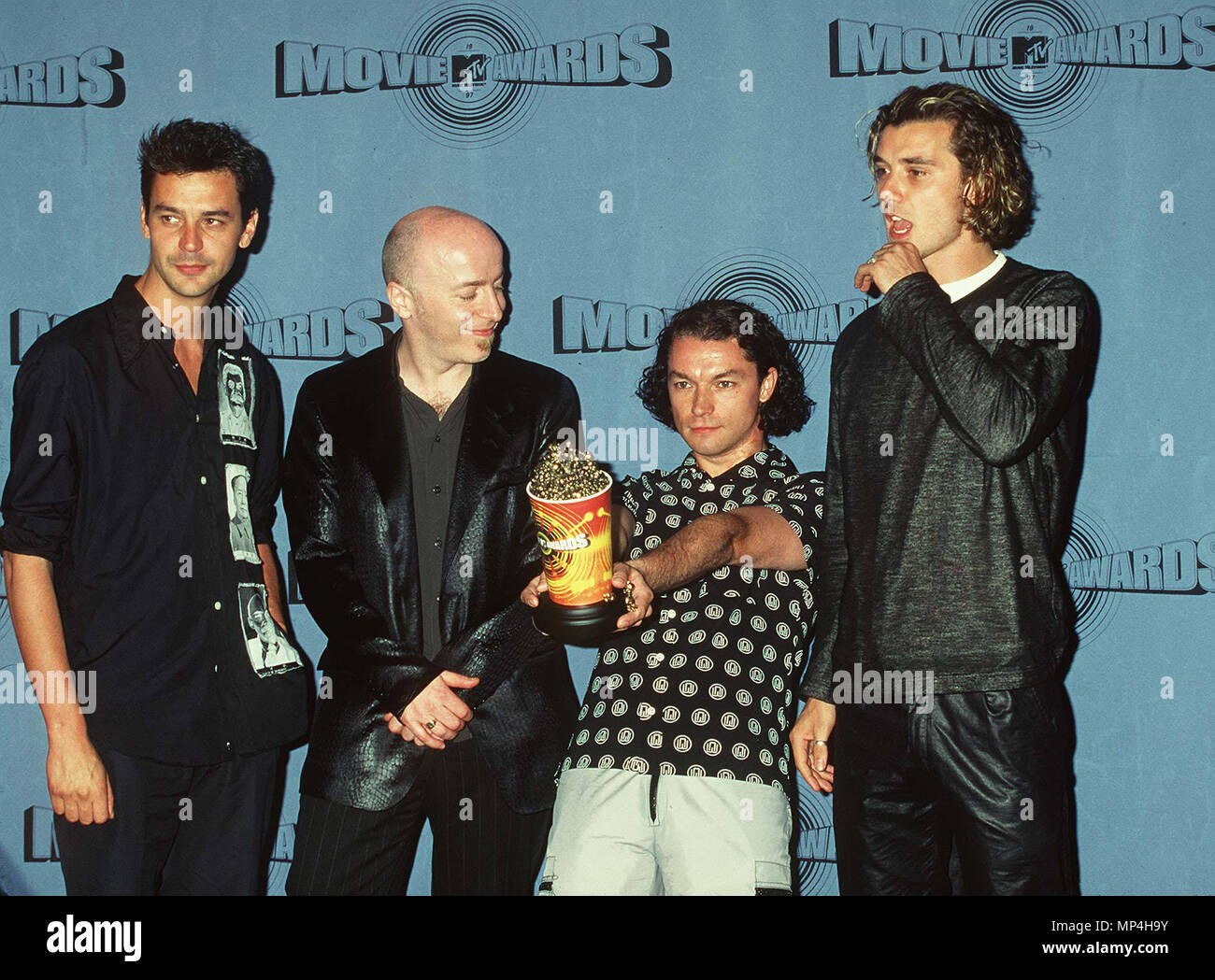 BushBushB - BushB evento nella vita di Hollywood - California, tappeto rosso Evento, STATI UNITI D'AMERICA, industria cinematografica, celebrità, fotografia, Bestof, arte cultura e intrattenimento, Topix celebrità moda, migliori della vita di Hollywood, evento nella vita di Hollywood - California, moquette rossa e dietro le quinte, ,arti della cultura e del divertimento, fotografia, inchiesta tsuni@Gamma-USA.com , Musica celebrità, musicista, gruppo di musica, 1993-1999 Foto Stock