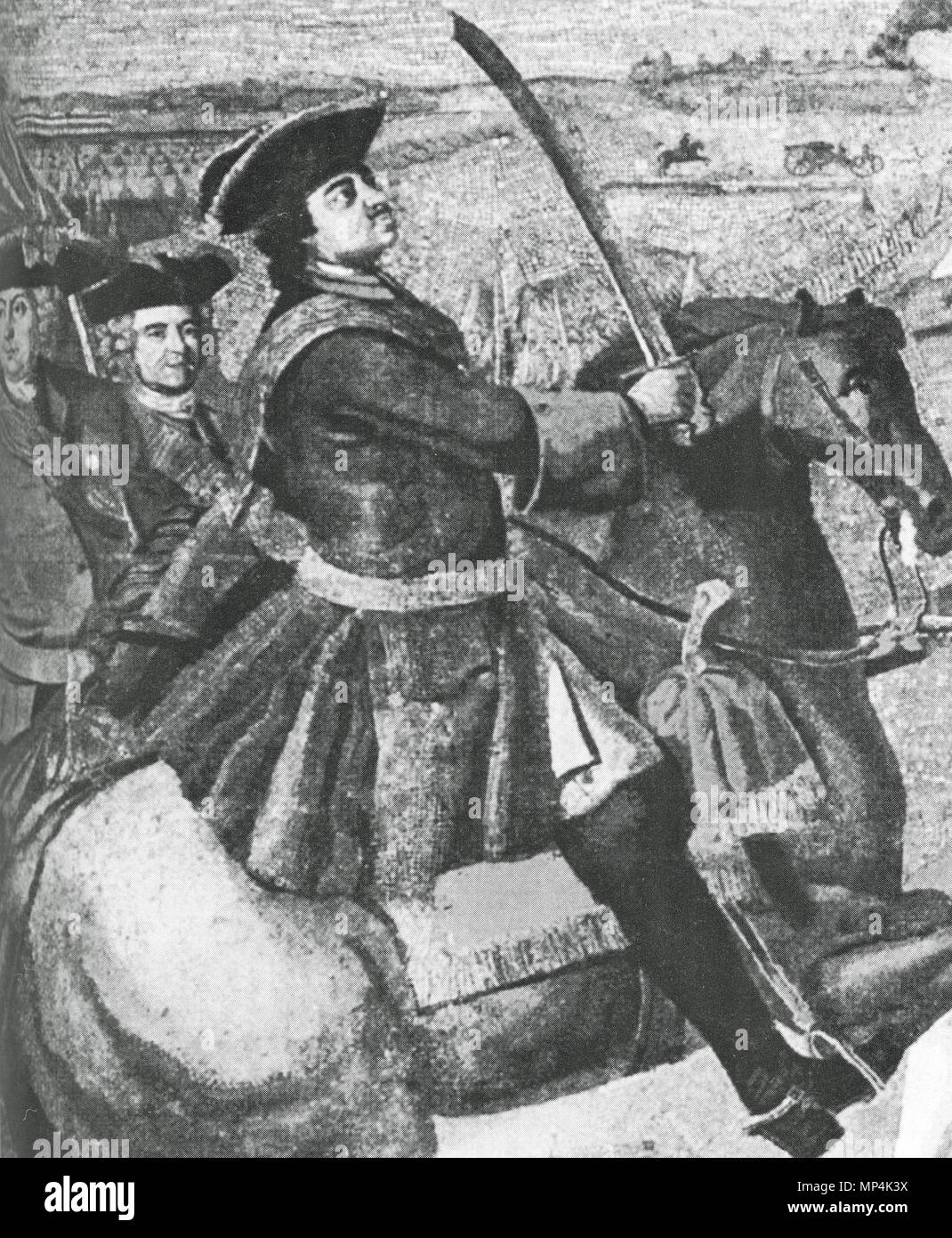 . Inglese: Pietro I di Russia su un mosaico in Accademia del palazzo della scienza a San Pietroburgo. Inglese: Peter den store på en mosaik mi Vetenskapsakademins hus i San Pietroburgo. Il XVIII secolo. 975 sconosciuto Peter I mosaico Foto Stock