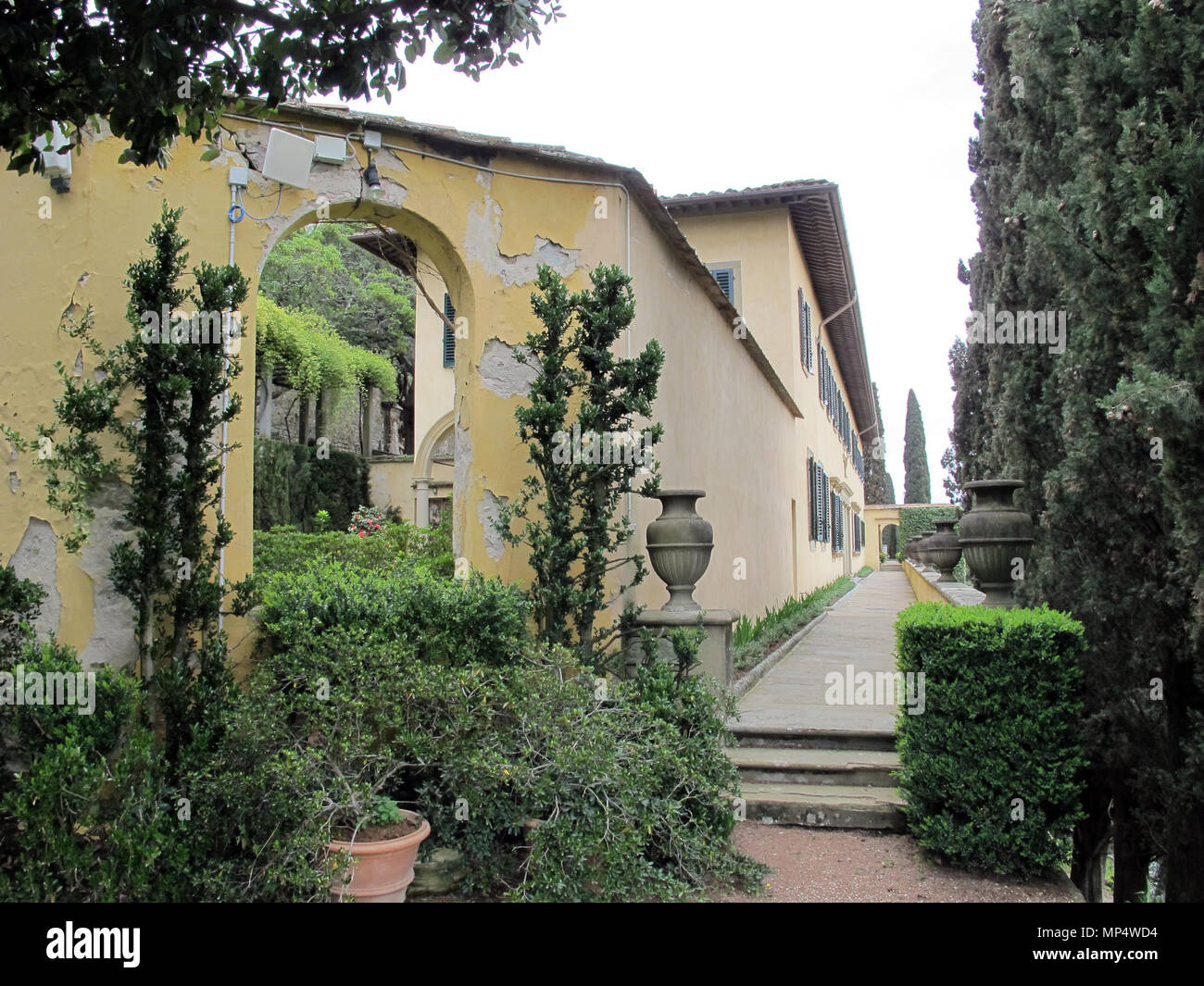 . Villa le balze, . vedere il nome o la categoria 1236 Villa le balze, 02 Foto Stock
