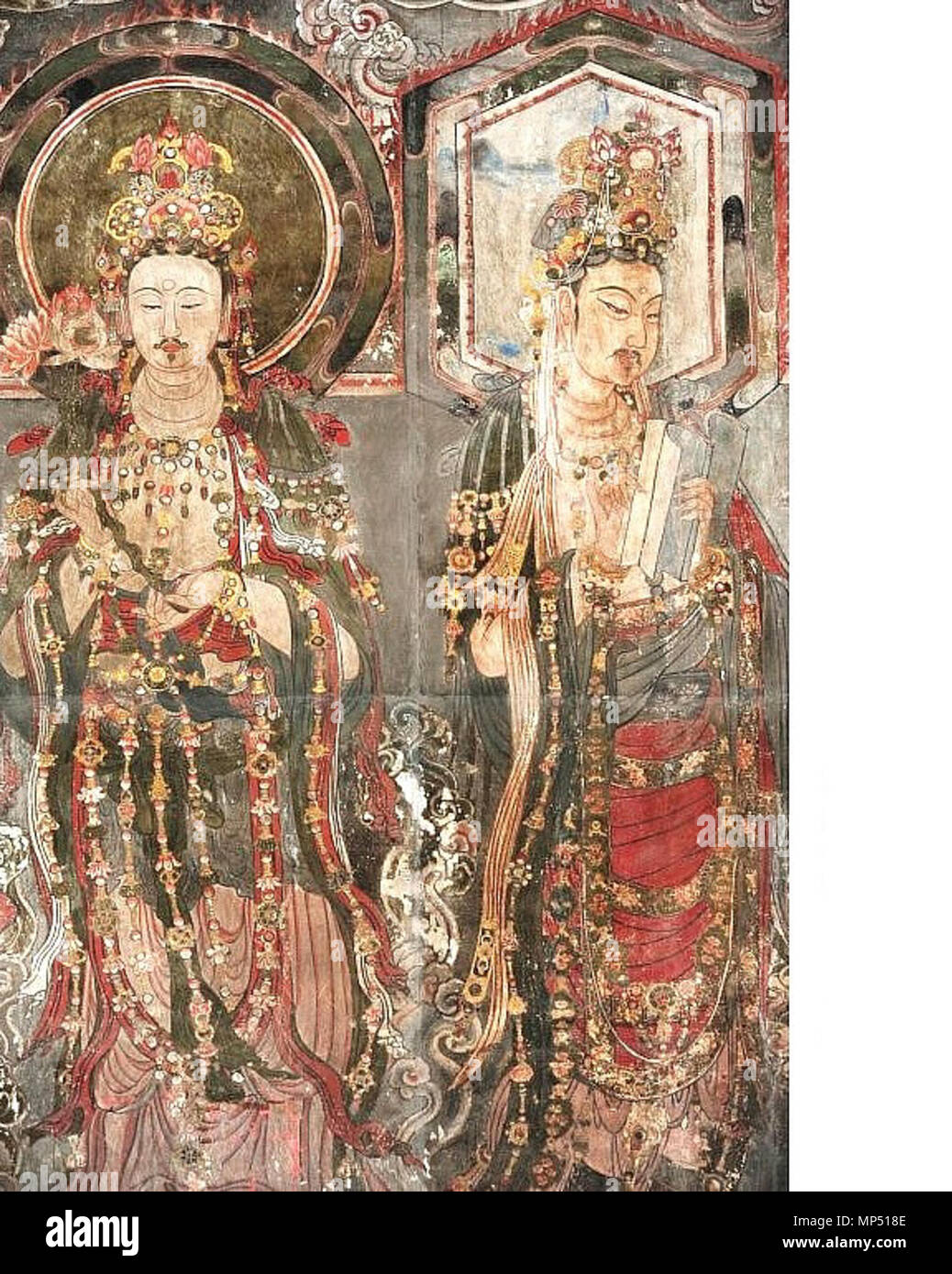 . Inglese: Kin dinastia (1115-1234) affresco nel tempio di adorare Bliss (Ch'ung-fu Tempio), Shuo-chou, Shansi. Español: affresco en el Templo de la Adoración de la Prosperidad (Templo Ch'ung-fu), dinastía Kin (1115-1234), Shuo-chóu, Shansí. 5 ottobre 2013, 04:39:05. Artista sconosciuto del Kin dinastia (1115-1234) 765 Kin dinastia (1115-1234) affresco in ch'ung-fu tempio, Shuo-chou 15 Foto Stock