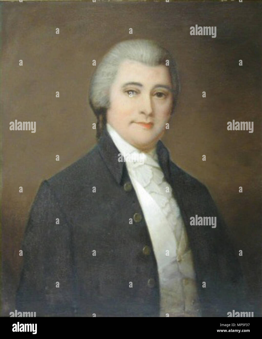 . Inglese: Ritratto di statista americano William Blount. circa 1828-1884. Washington Bogart Cooper (1801-1889) 1268 William-blount-wb-COOPER Foto Stock