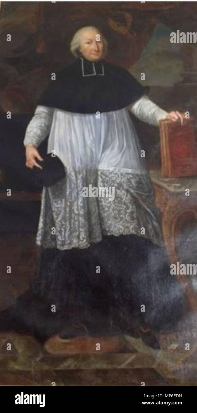 710 Jean IV Louis-Aynard de Clermont-Tonnerre, dernier abbé de l'Abbaye de Luxeuil Foto Stock