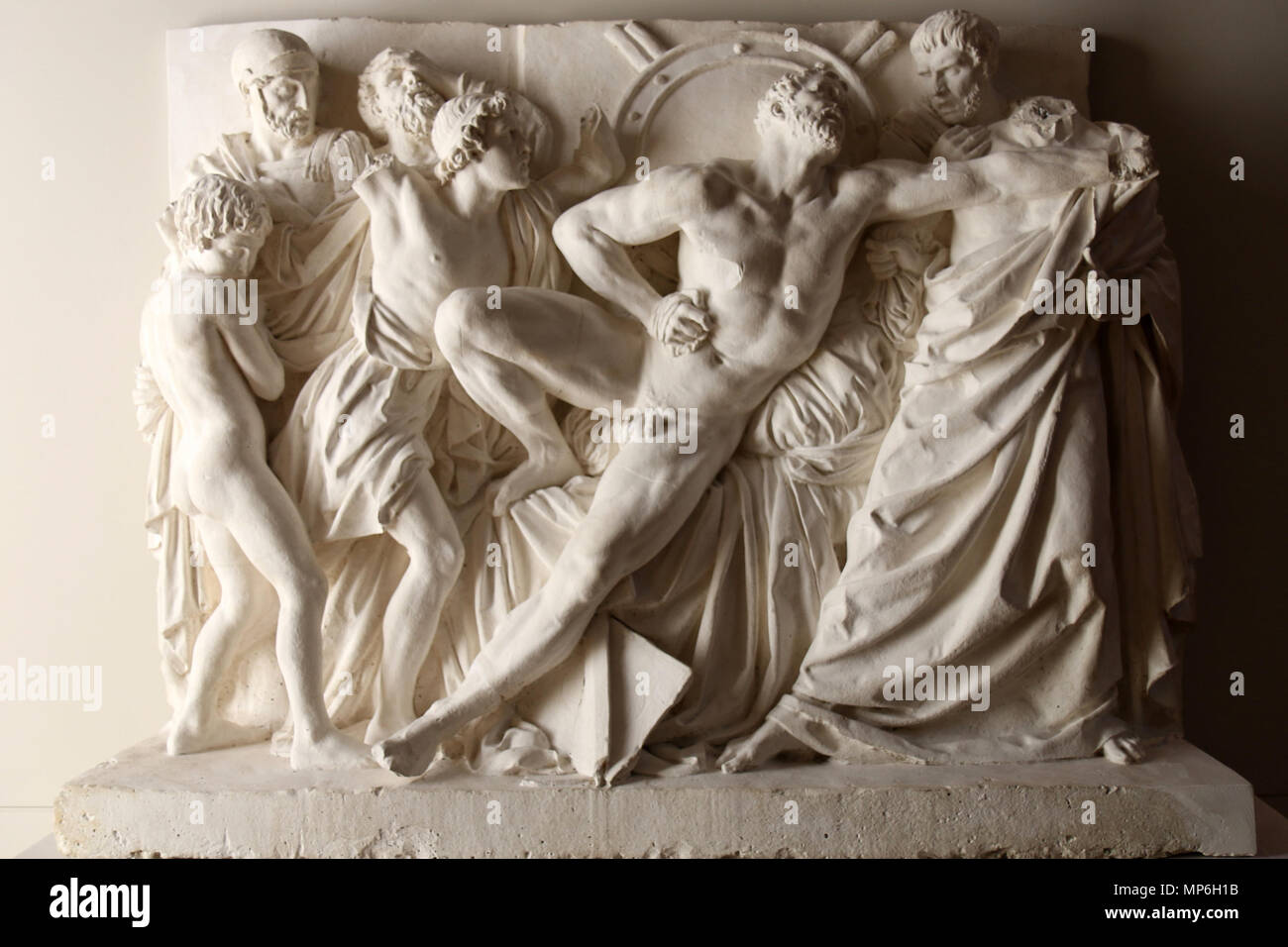 . Français : artista creatore:Giuseppe Brian titolo La Mort de Caton d'Utique cerotto medio posizione attuale Museo Calvet nome nativo Museo Calvet Avignon posizione coordinate 43° 34' 12" N, 4° 29' 24,36" e istituito il 9 aprile 1811 Pagina Web autorità musee-calvet.org controllo : Q1142988 GND: 1218592-9 Museofile: M0946 numero di accessione T 351 Fonte/Fotografo proprio permesso di lavoro (riutilizzare questo file) Questa è una fedele riproduzione fotografica di un bidimensionale, il dominio pubblico opera d'arte. L'opera d'arte di per sé è di pubblico dominio per il seguente motivo: pubblico Foto Stock