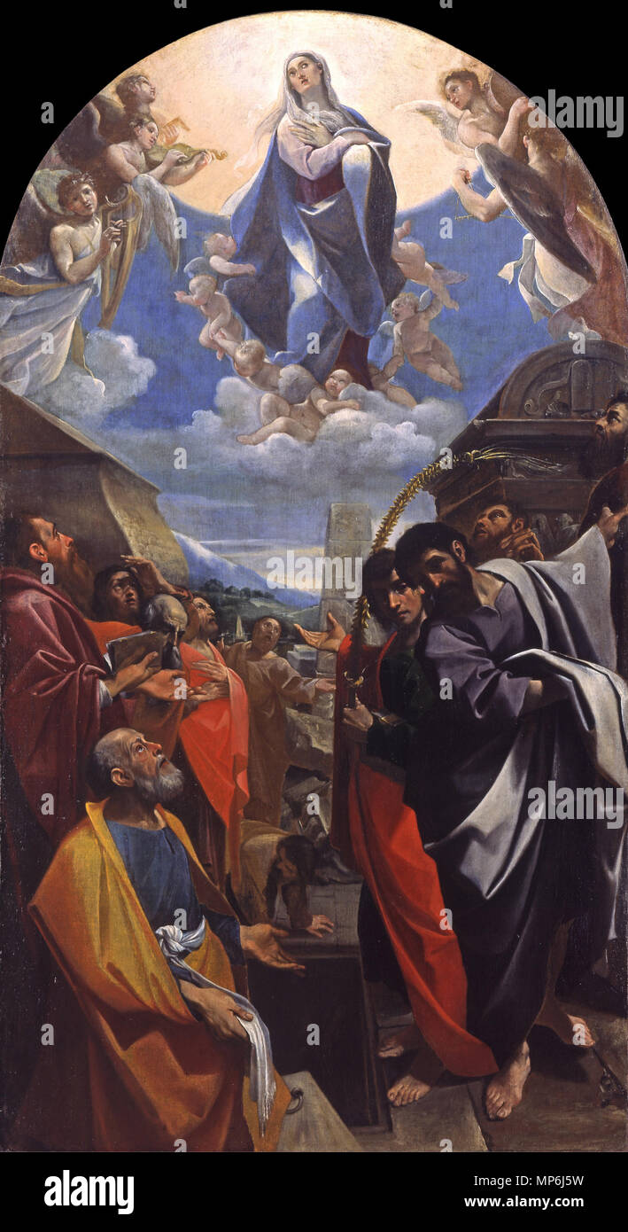 . Assunzione di Maria . circa 1586 - 1587. Ludovico Carracci (1555-1619) nomi alternativi da Ludovico Carracci Descrizione pittore italiano, affresco pittore e disegnatore Data di nascita e morte 21 aprile 1555 (battezzato) 13 novembre 1619 Luogo di nascita e morte Bologna Bologna sede di lavoro Bologna, Roma competente controllo : Q380553 VIAF: 29596926 ISNI: 0000 0001 2277 8807 ULAN: 500009619 LCCN: N82024033 NLA: 36041066 WorldCat 1168 l'Assunzione della Vergine - Lodovico Carracci - Google istituto culturale Foto Stock
