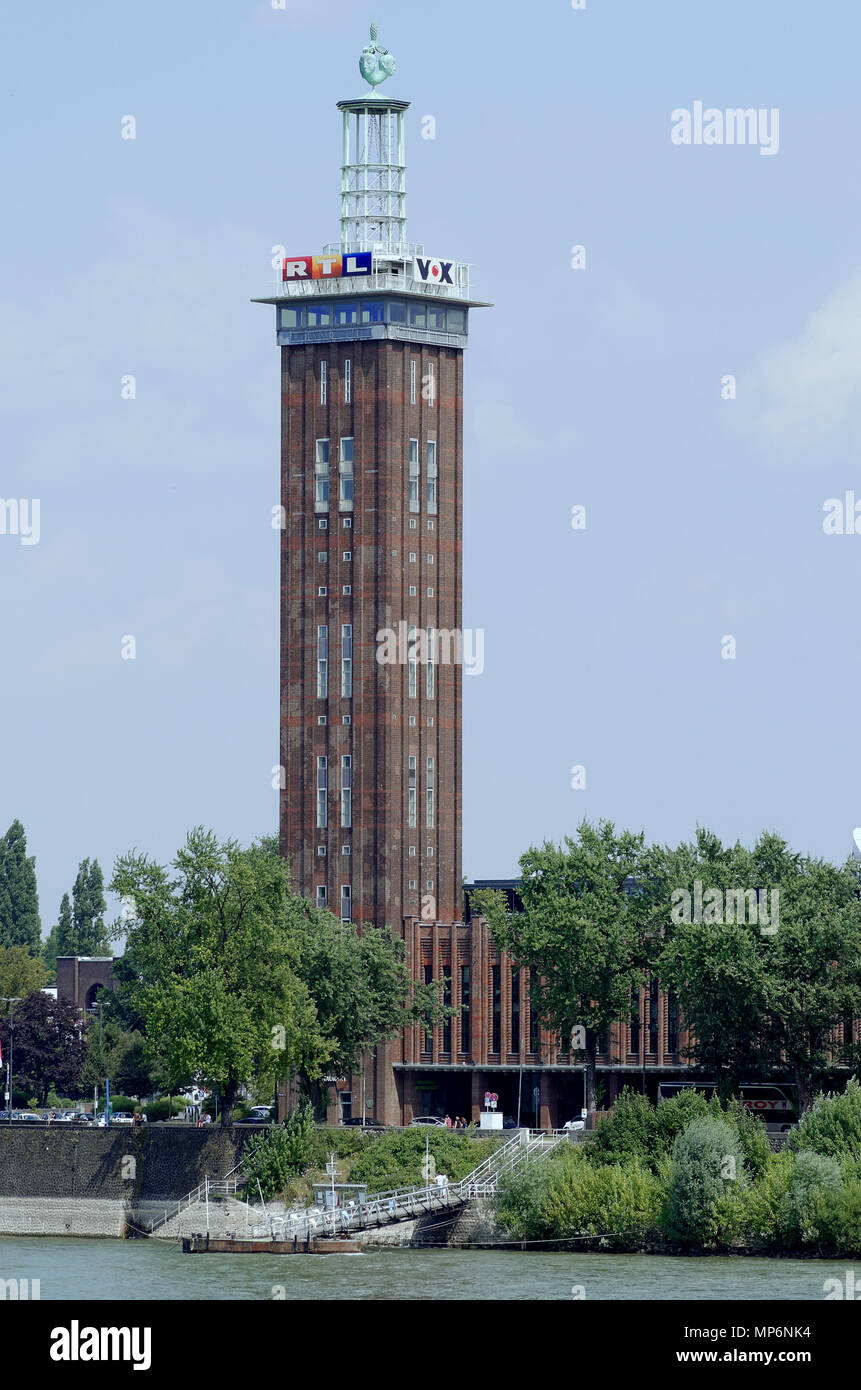 Fair Trade Tower Messe di Colonia Foto Stock