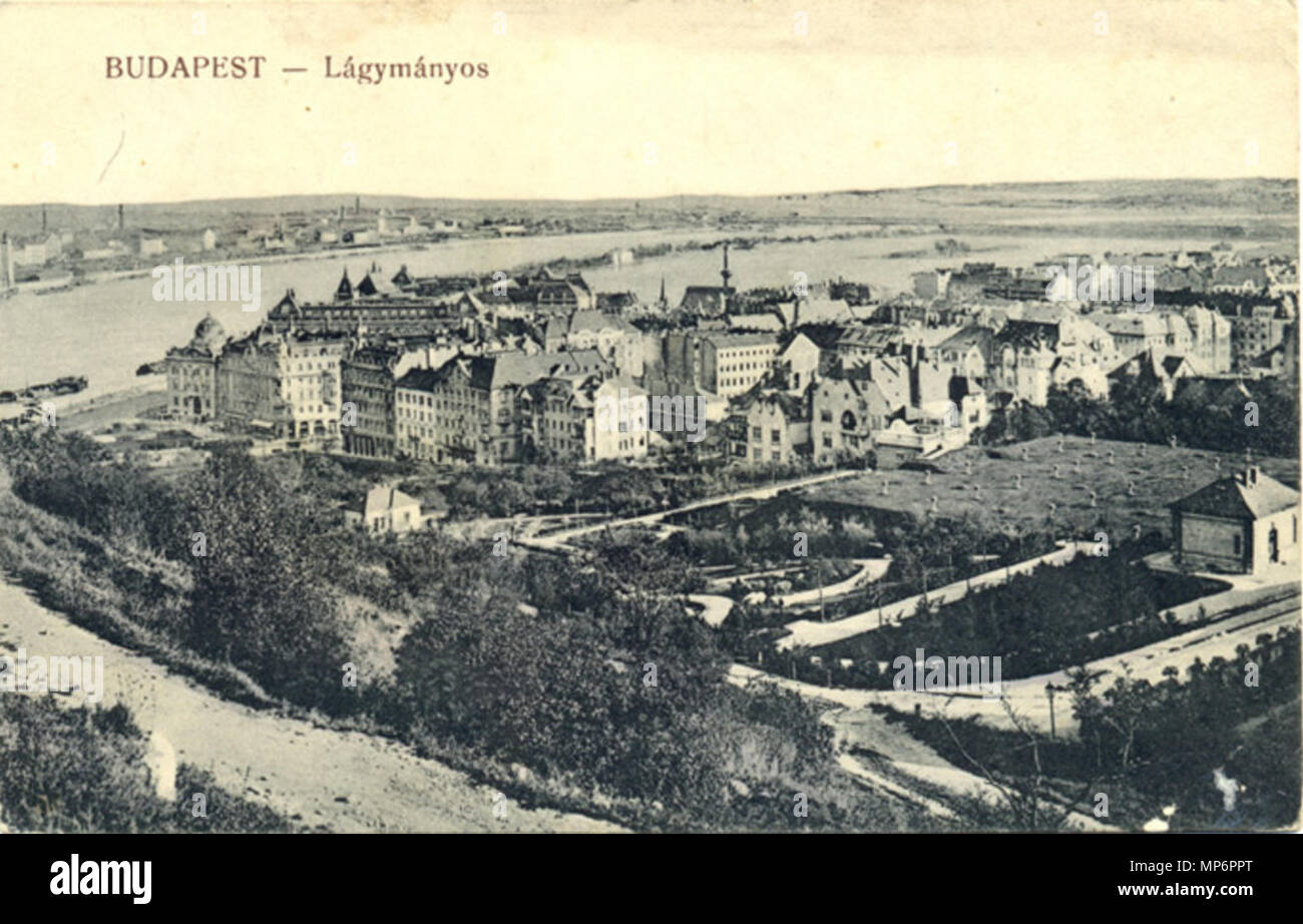 835 Lágymányos un hegyről Gellért Foto Stock 835 Lágymányos un hegyről Gellért Foto Stock