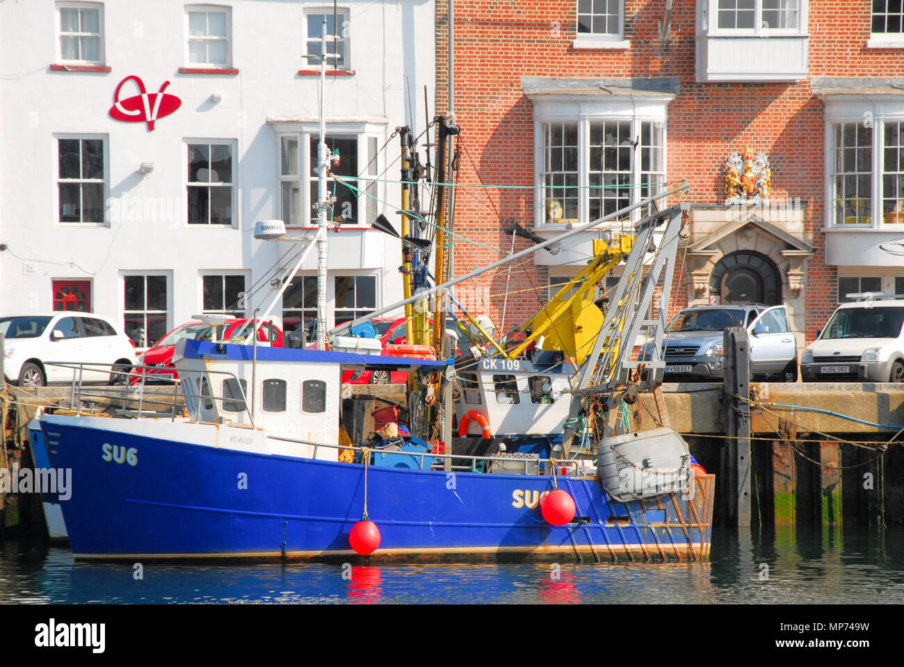 Weymouth. 21 maggio 2018. Il weekend è stupenda meteo continua nella nuova settimana nel soleggiato, Weymouth Dorset Credito: stuart fretwell/Alamy Live News Foto Stock