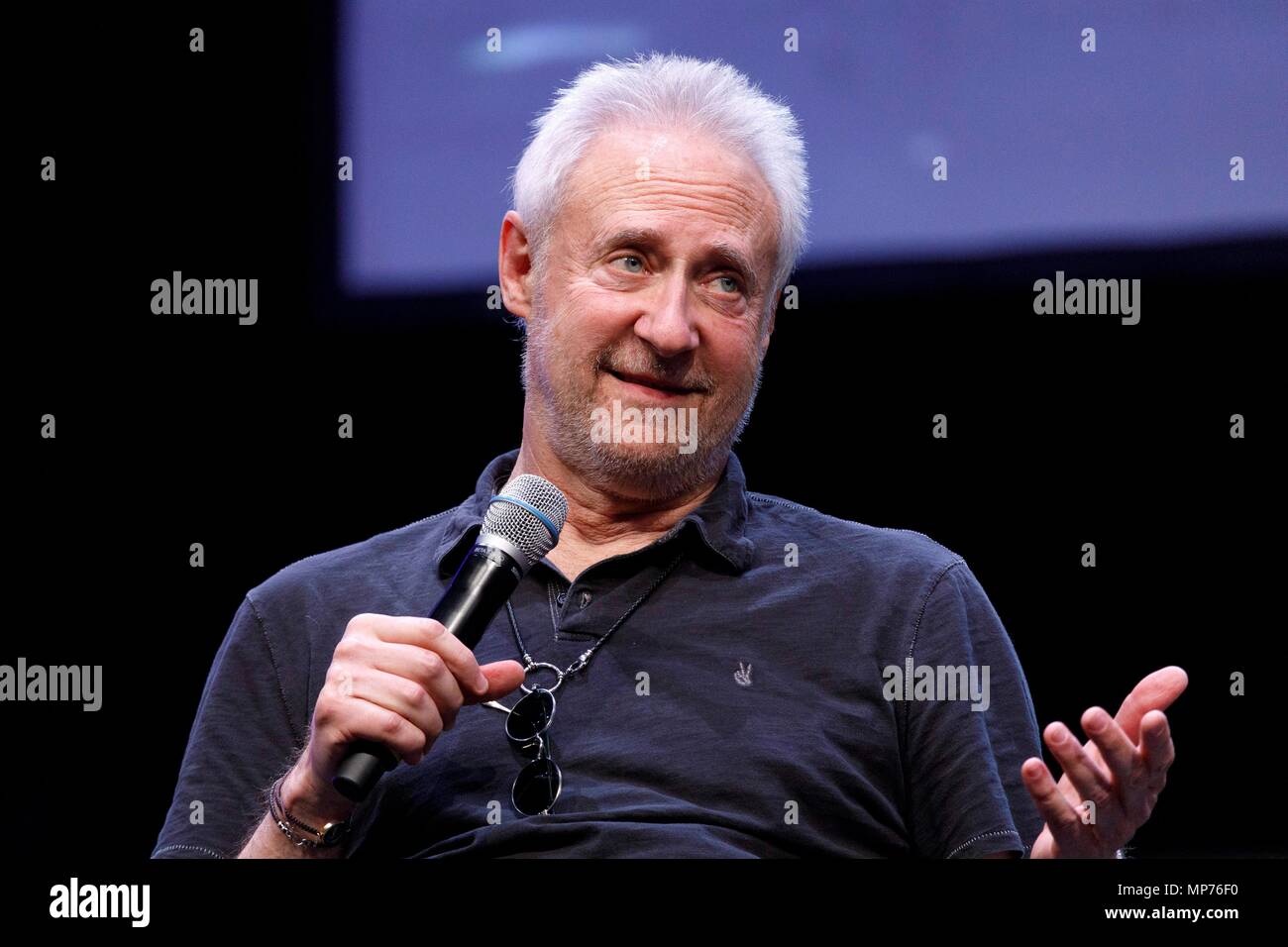 Bonn, Deutschland. 19 Maggio, 2018. Brent Spiner al FedCon 27 al Maritim Hotel. Bonn, 19.05.2018 | Utilizzo di credito in tutto il mondo: dpa/Alamy Live News Foto Stock