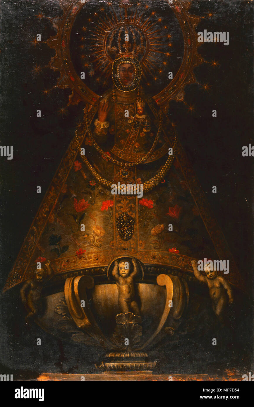 839 Madone aux fruits - anonyme - Musée d'art et d'histoire de Saint-Brieuc, DOC 49b Foto Stock