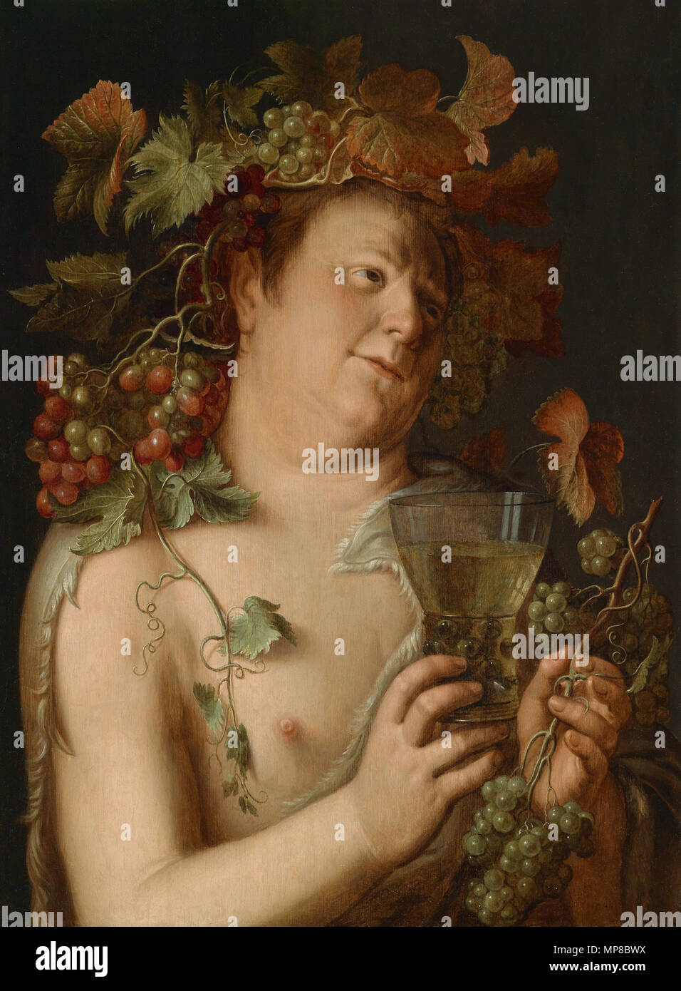 Bacchus prima del 1638. 720 Joachim Wtewael Bacco Foto Stock