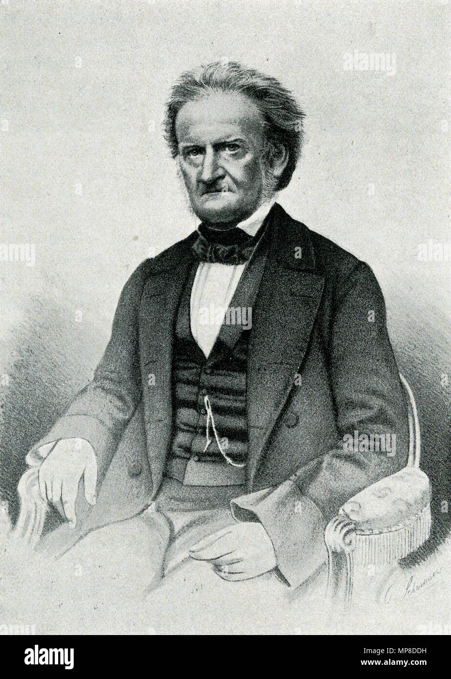 727 Johann Ludwig Christoph Wilhelm von Döderlein Foto Stock