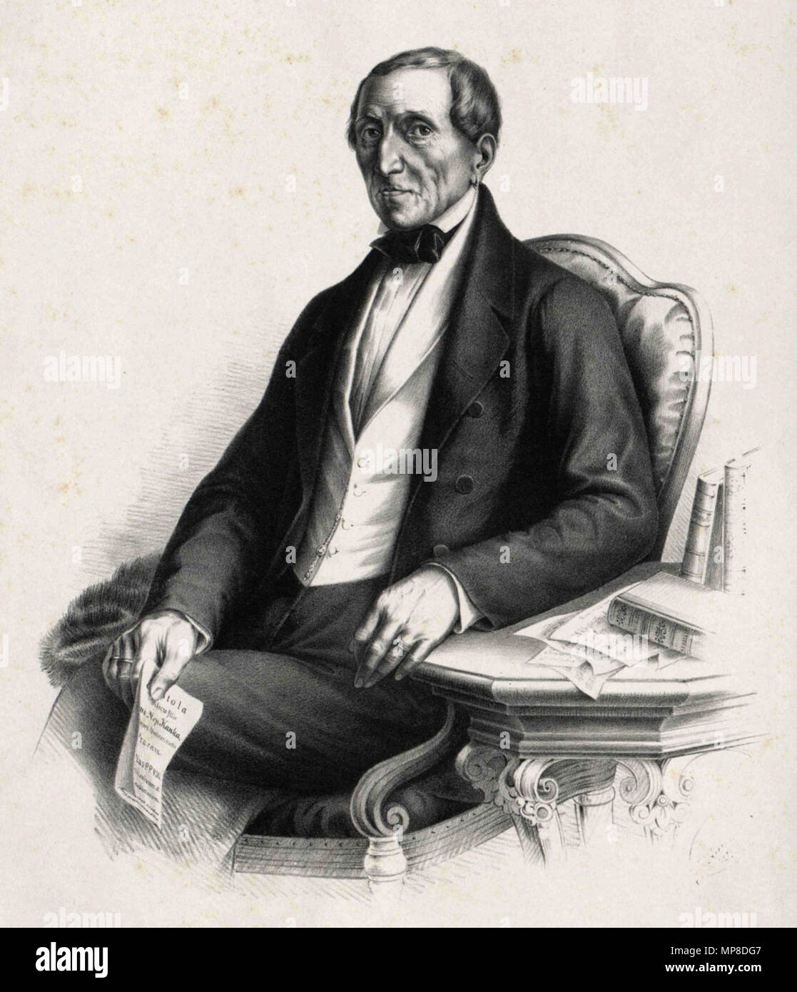 727 Johann Nepomuk Kaňka Foto Stock