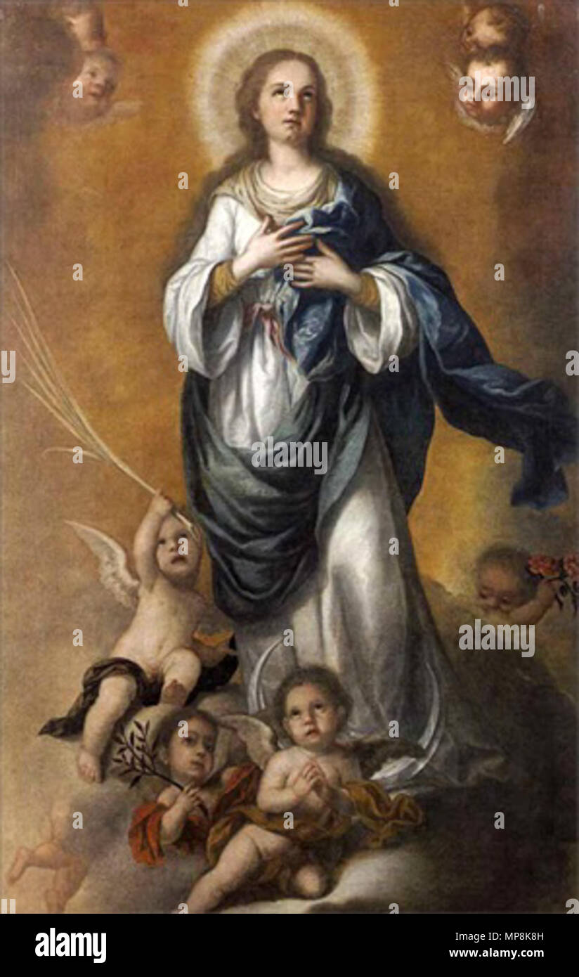 749 Juan Carlos-RUIZ-gijon-la-vierge-immaculée Foto Stock