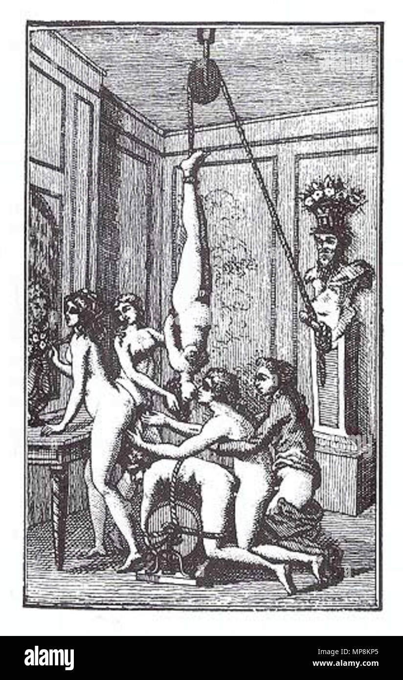 Circa 1789. 751 Juliette Sade olandese Foto Stock