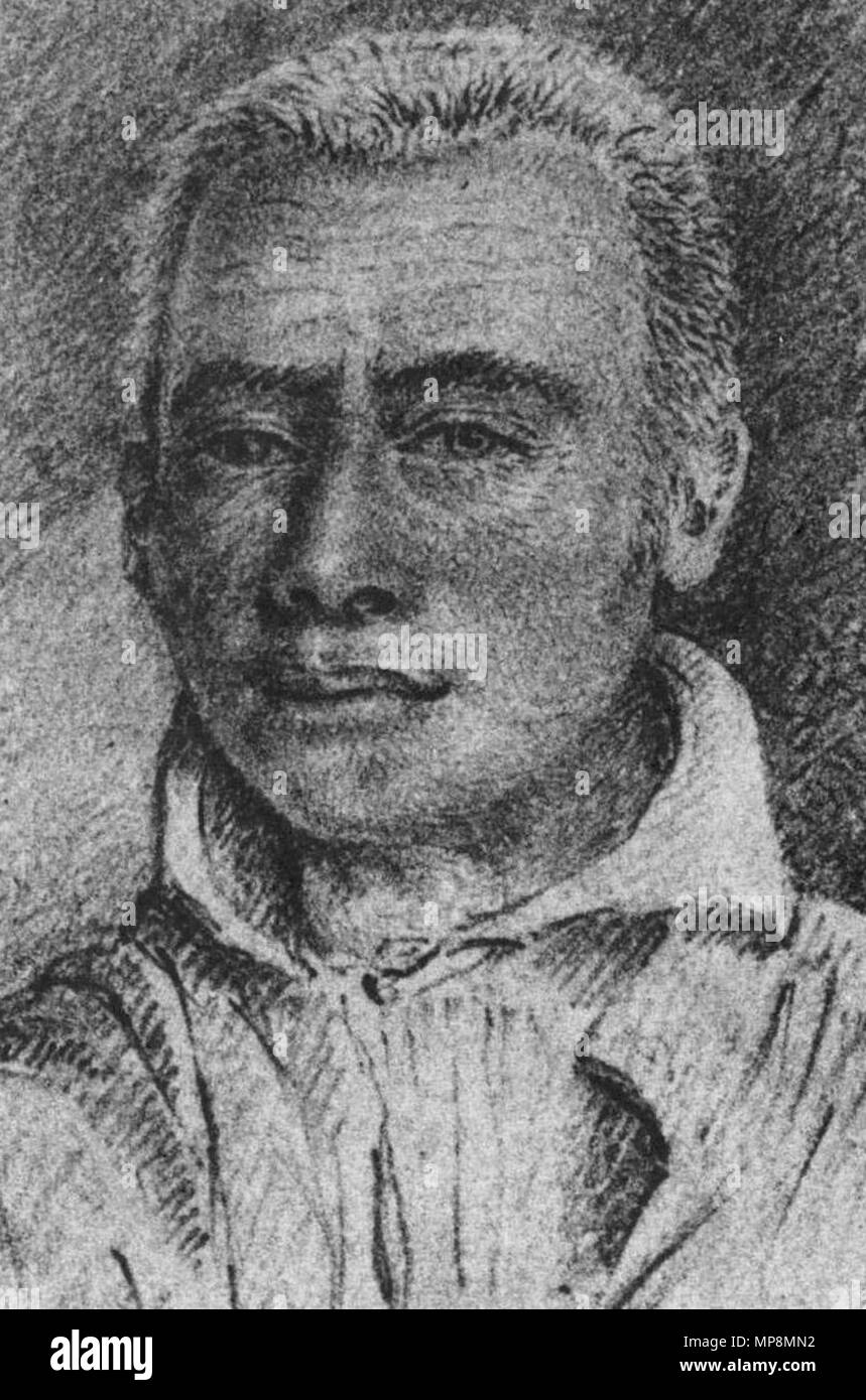 . Inglese: Kalanimoku (c. 1768-1827) era un militare e leader civili del Regno delle Hawaii. Ha servito come comandante di battaglia durante la conquista e poi come un ruolo simile al primo ministro. Egli prese il nome di "Billy Pitt' dopo il primo ministro della Gran Bretagna al momento. circa 1825. Robert Dampier (1800-1874) Descrizione pittore e chierico Data di nascita e morte 1799 1874 Periodo di lavoro 1825+ posizione Lavoro Hawaii competente controllo : Q7343380 VIAF: 14315108 ISNI: 0000 0000 6704 0454 ULAN: 500116950 LCCN: N00047309 NLA: 35033183 WorldCat 755 Kalanimoku da Robert Dampier (primo piano) Foto Stock