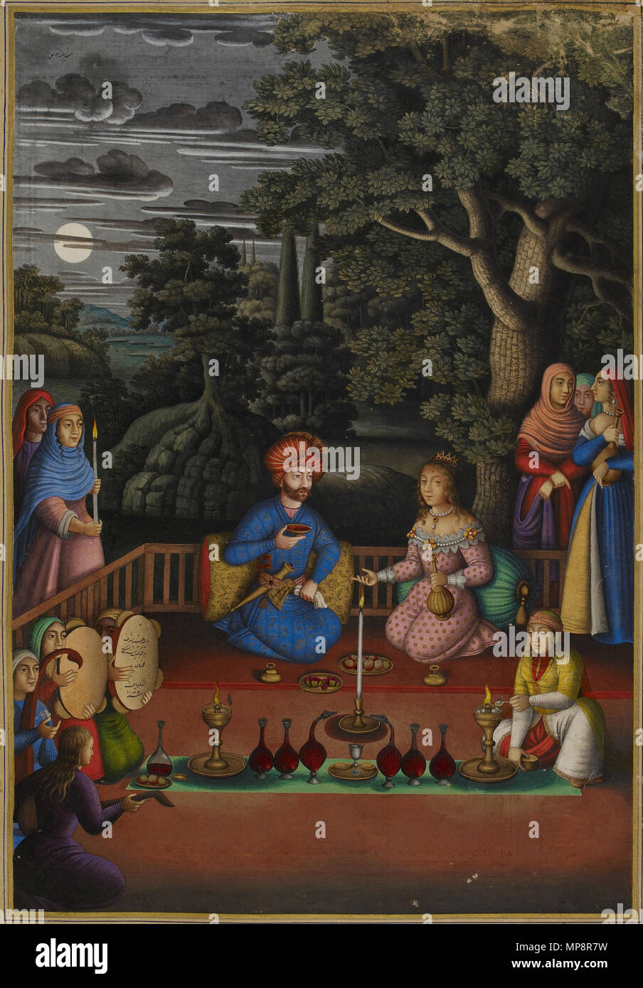 766 Re Turktazī la visita al giardino magico di Turktaz, la regina delle fate Foto Stock