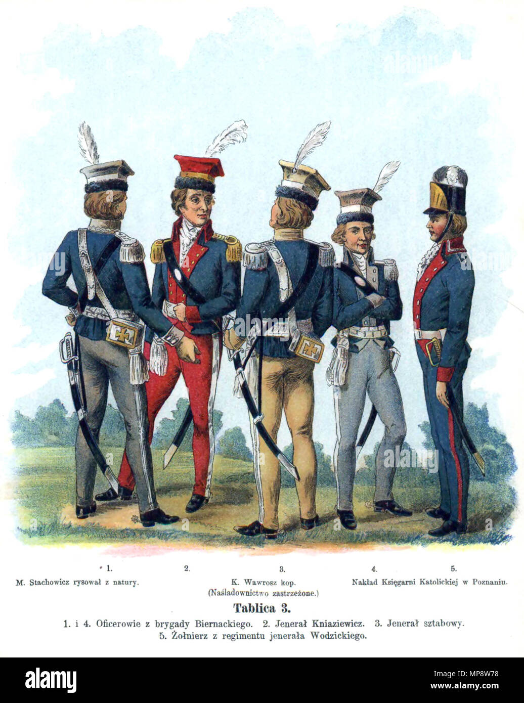 775 insurrezione di Kościuszko esercito Foto Stock