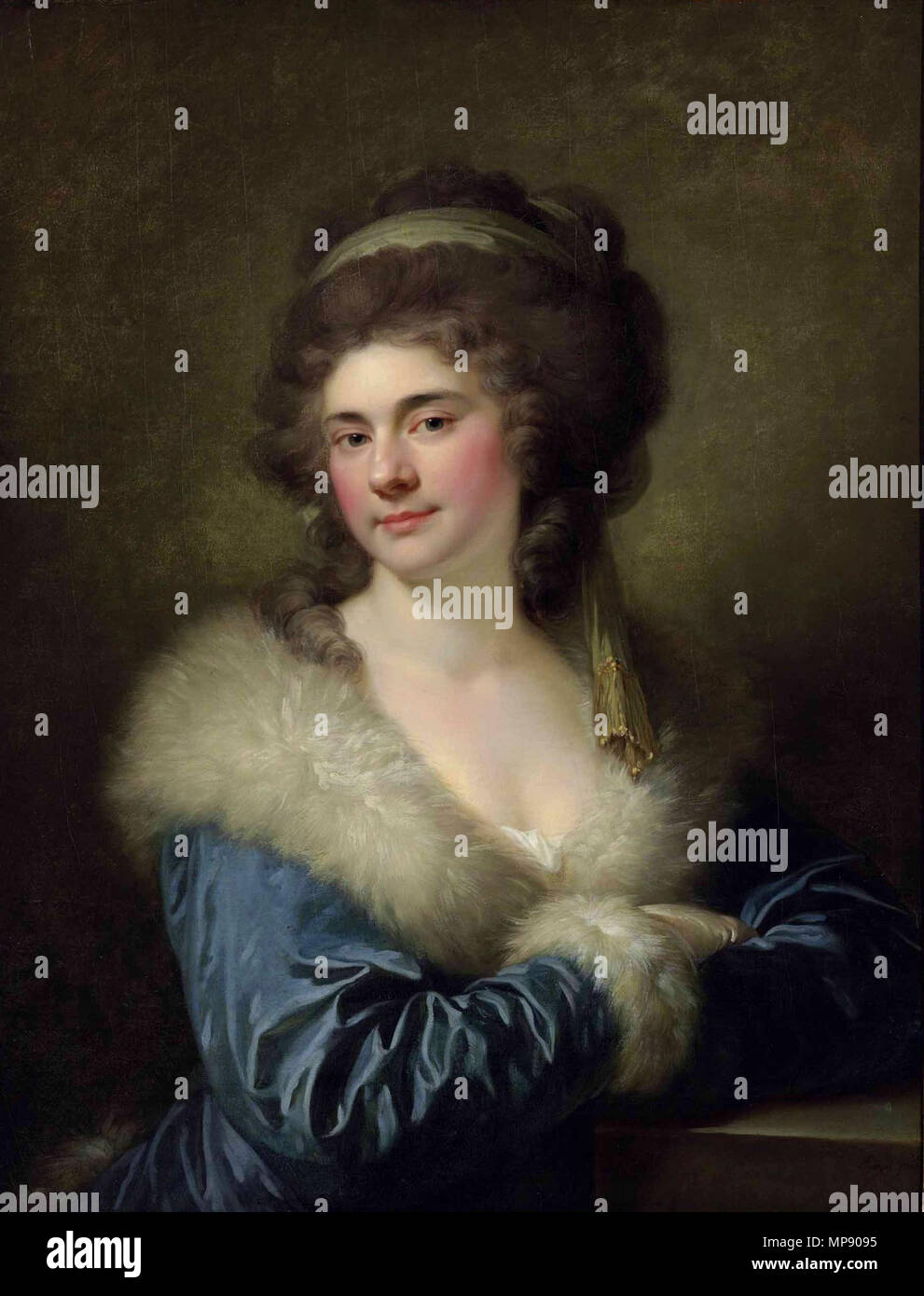 . Inglese: ritratto della contessa Giulia Potocka, née Lubomirska (1767-1794) Polski: Portret Julii Potockiej z Lubomirskich (1767-1794) . circa 1789. Johann Baptist von Lampi il Vecchio (1751-1830) nomi alternativi Giovanni Battista Lampi Descrizione ritratto italiano pittore padre di Johann Baptist von Lampi il giovane Data di nascita e morte 31 Dicembre 1751 11 febbraio 1830 Luogo di nascita e morte Romeno (Alto Adige) Vienna sede di lavoro Verona, Vienna, Varsavia, Kórnik, San Pietroburgo Autorità controllo : Q699740 VIAF: 5194786 ISNI: 0000 0001 0865 4701 ULAN: 500004776 LCCN: n2002056728 Foto Stock