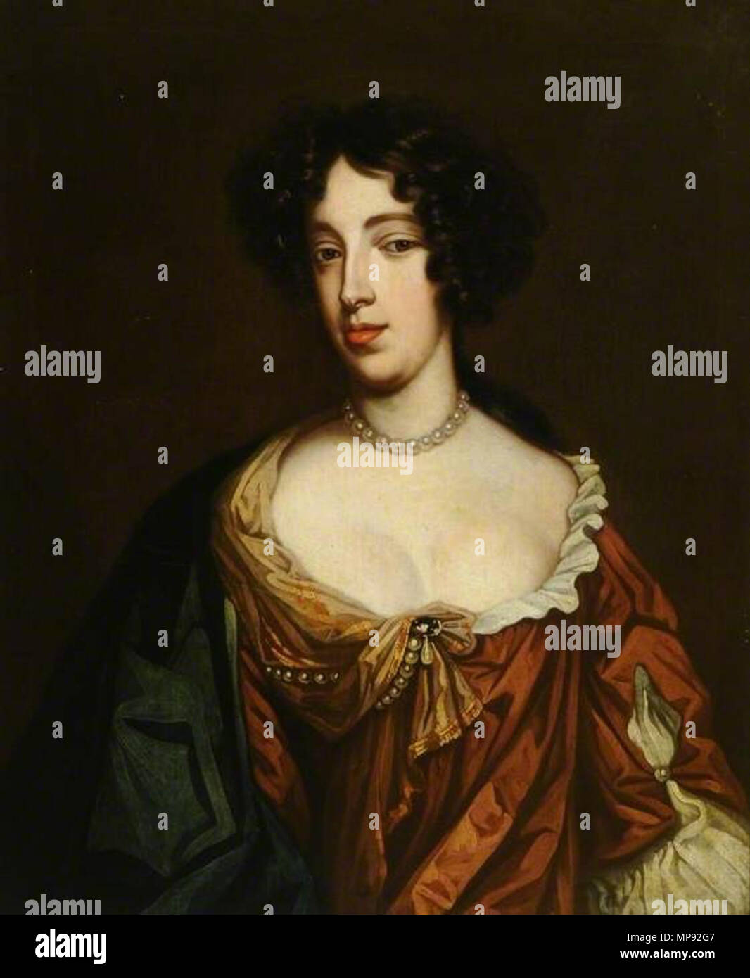 Maria di Modena (1658-1718) del xvii secolo. 801 Lely dopo - Maria di Modena - Burton Constable Hall Foto Stock