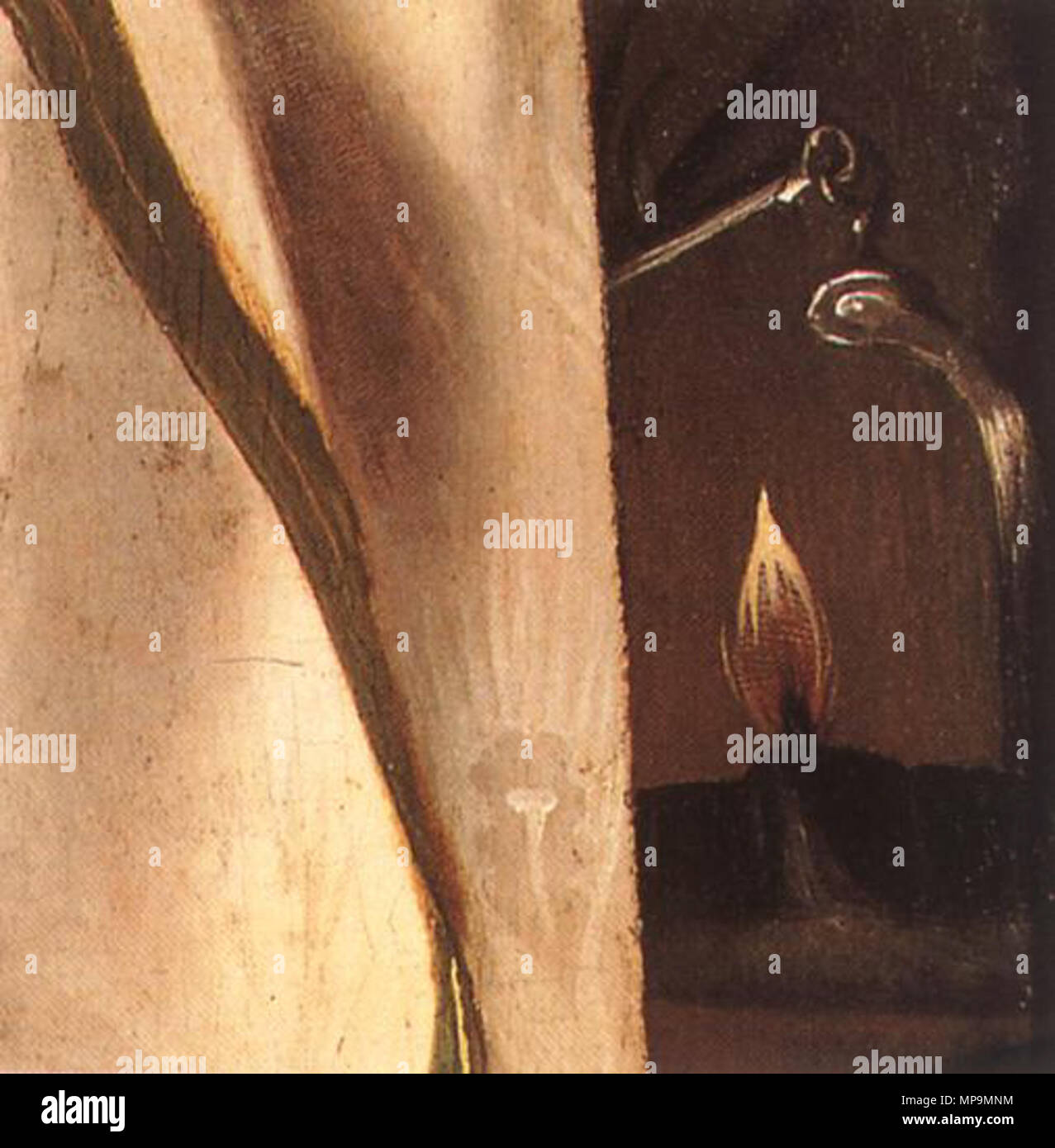Inglese: Ritratto di un uomo (dettaglio) tra 1506 e 1510. 822 - Lorenzo Lotto - Ritratto di un uomo (dettaglio) - WGA13658 Foto Stock