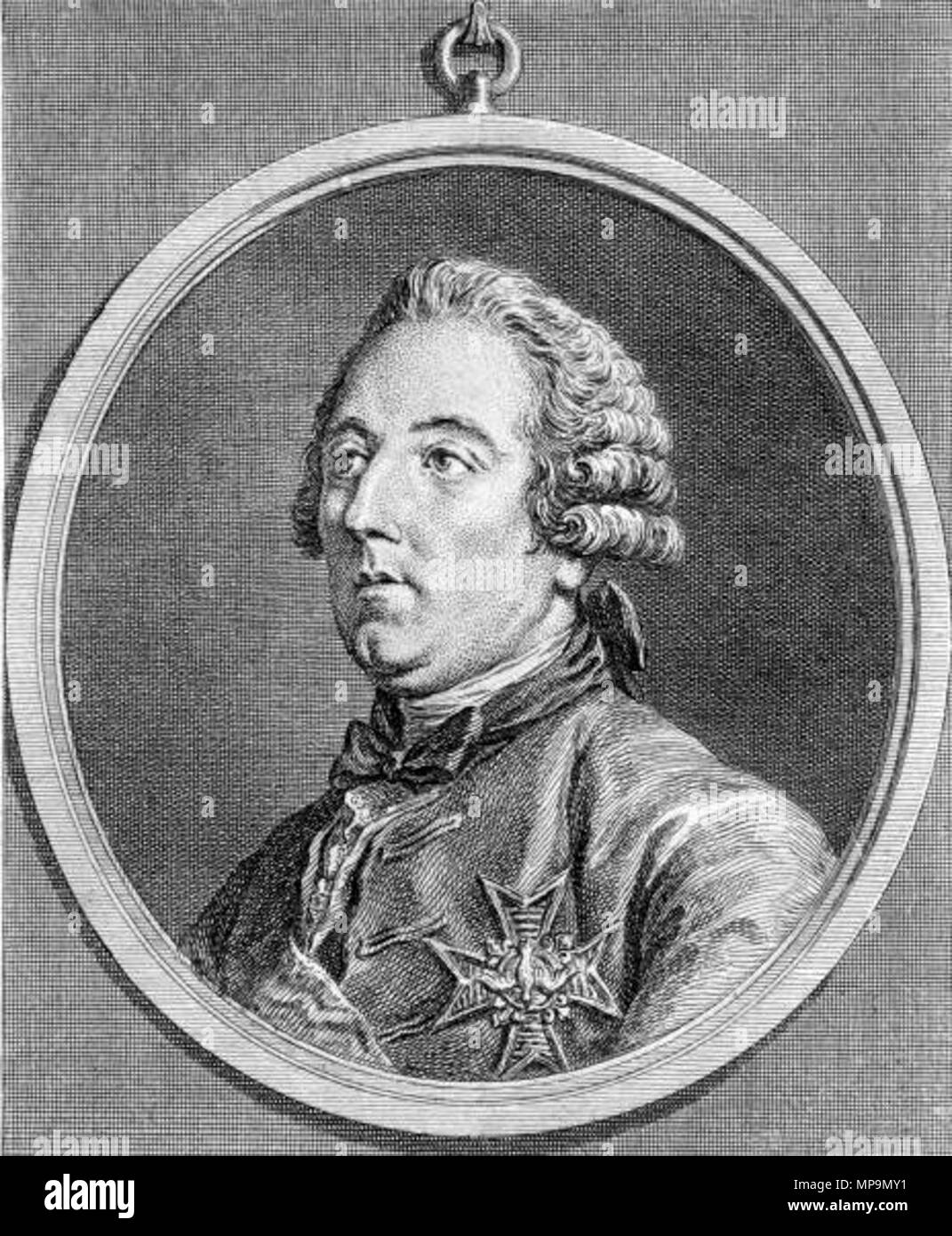 822 Louis César de la Baume Le Blanc, Duc de La Vallière Foto Stock