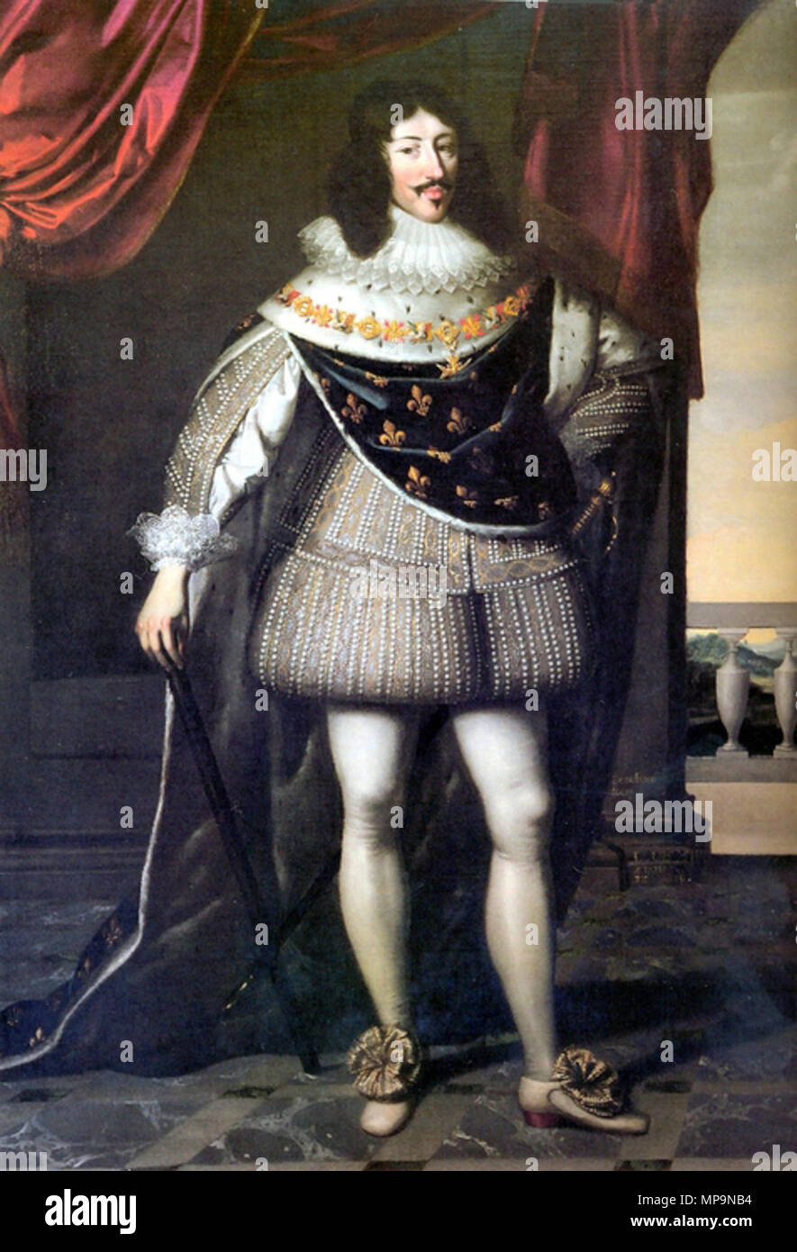 . Français : Louis XIII roi de France . 1638. 824 Louis XIII roi de France Foto Stock