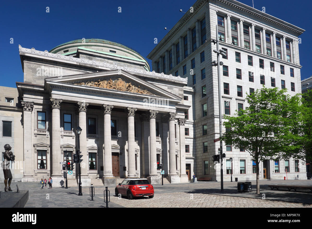 Montreal, Canada, 21 Maggio,2018.edifici storici della vecchia Montreal. Credit:Mario Beauregard/Alamy Live News Foto Stock