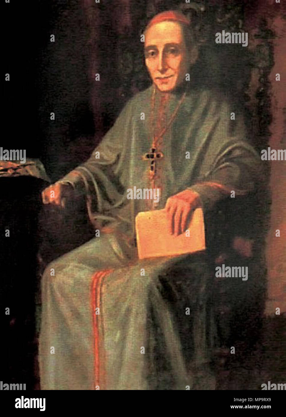 Español: Francisco Xavier de Luna Pizarro, liberale político y arzobispo de Lima 1840. 834 LunaPizarro1 Foto Stock