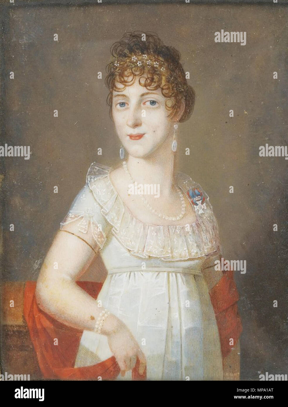 . Inglese: la duchessa Maria Elisabetta in Baviera (1784-1849), la principessa di Wagram 857 Maria Elisabeth in Baviera Foto Stock