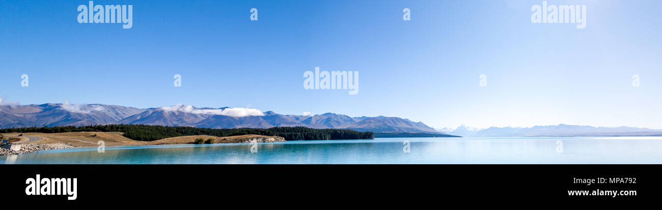 Nuova Zelanda Scenic Panorama Foto Stock