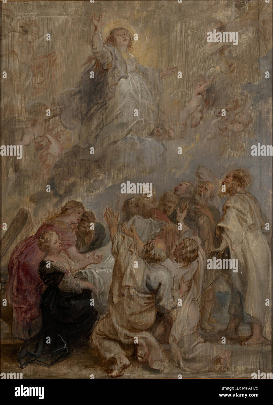L'Assunzione della Vergine tra 1636 e 1638. 1077 L'Assunzione della Vergine da Peter Paul Rubens Foto Stock