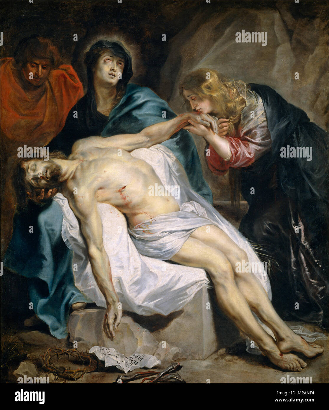 Piet 1618 - 1620. 785 La Piedad (Van Dyck) Foto Stock