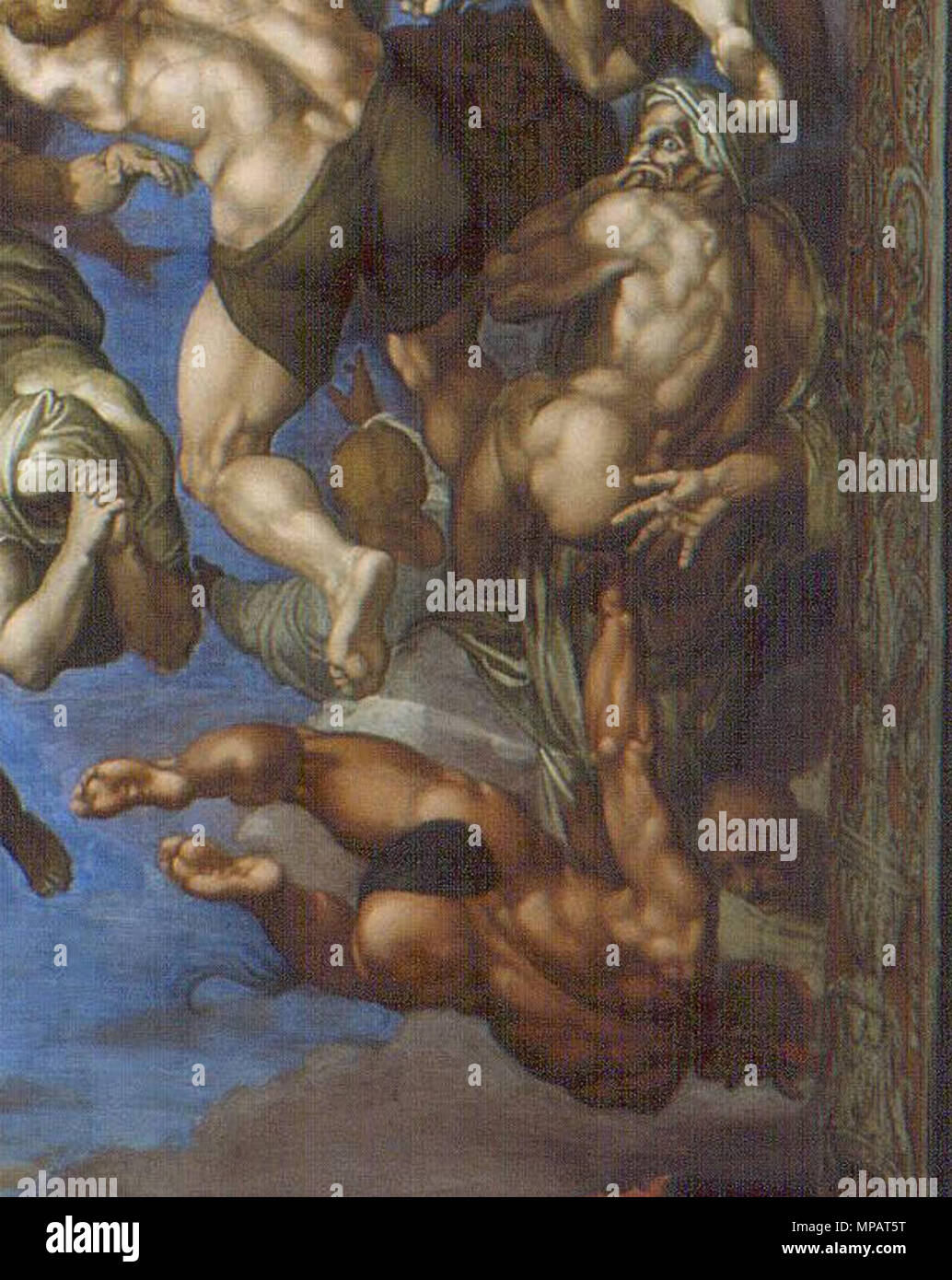 . Il Giudizio Universale di Michelangelo Jüngstes Gericht. Il modello di file:Michelangelo - la punizione di sodomia.png da Gustave J. Witkowski. 9 maggio 2010, 10:57 (UTC). Lastjudgment.jpg: Michelangelo Buonarroti di nomi alternativi Michelangelo di Lodovico Buonarroti Simoni Français : Michel-Ange Polski: Michał Anioł Data di nascita e morte 6 Marzo 1475 18 febbraio 1564 Luogo di nascita e morte Deutsch: Caprese Michelangelo bei Arezzo Français : Caprese, au nord d'Arezzo en Toscane Italiano: Caprese (Comune di Arezzo, Toscana) Polski: Caprese (prowincja Toskanii (Arezzo) abbiamo Włoszech) Roma lavoro peri Foto Stock