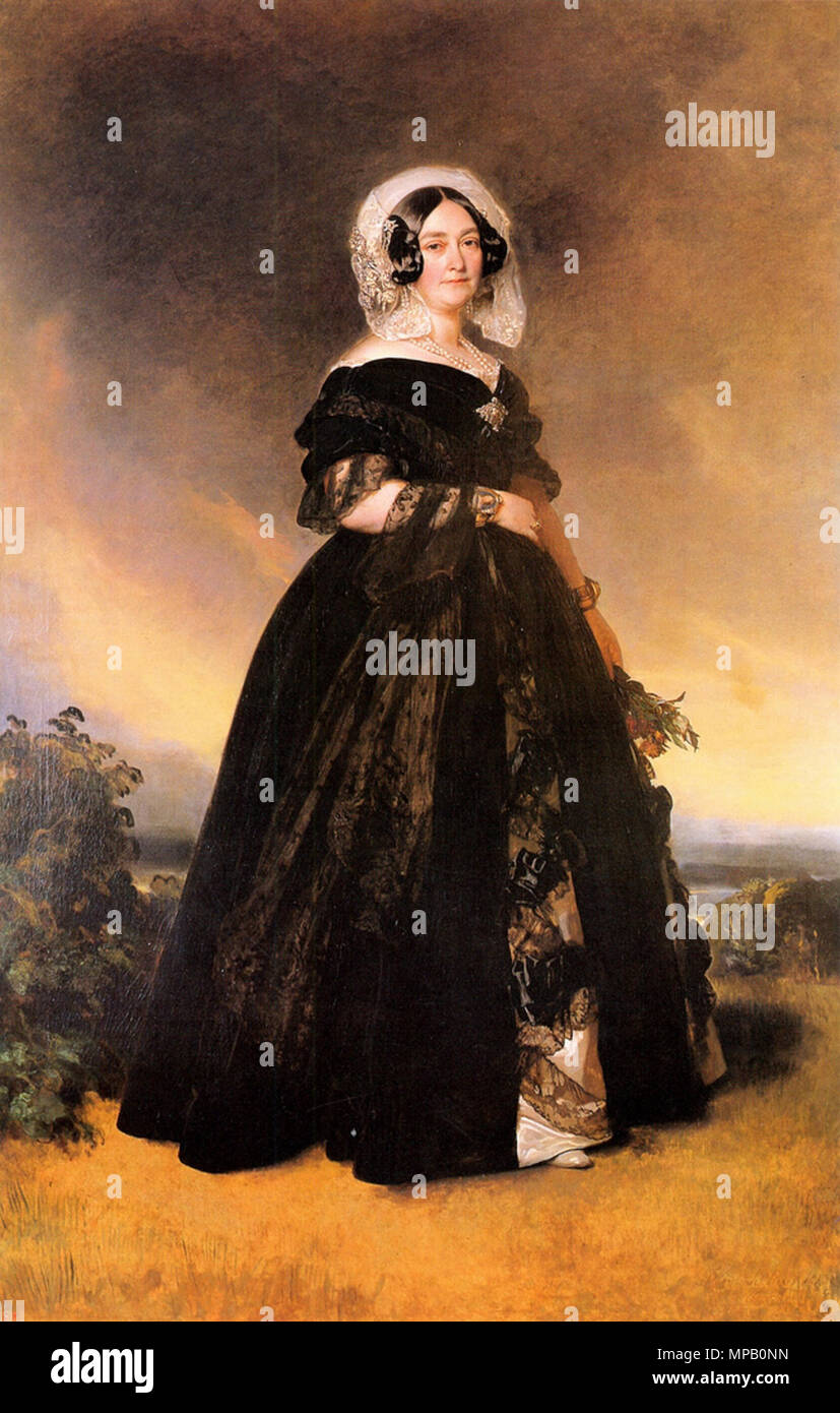. Deutsch: Ritratto der Victoire von Sachsen-Coburg-Saalfeld (1786-1861) inglese: Victoria di Sassonia Coburgo - Gotha-Saalfeld, duchessa di Kent . Il 22 febbraio 2012. 916 N-W0001-053-ritratto di Marie-louise-victoria-duchessa di Kent Foto Stock