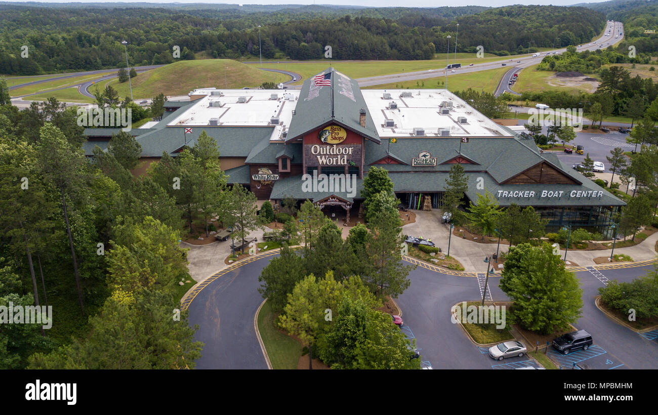 Bass Pro Shops Outdoor World, Birmingham, Alabama, STATI UNITI D'AMERICA Foto Stock