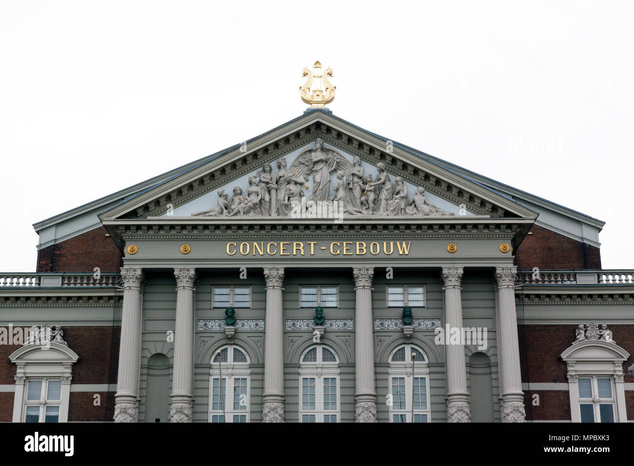 Amsterdam, Paesi Bassi-febbraio 28,2015: la Royal Concert Hall è un edificio con diverse sale da concerto. L'edificio è la casa della Royal con Foto Stock