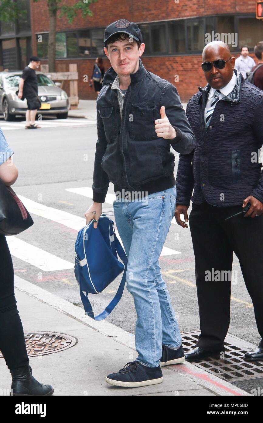 New York, NY, STATI UNITI D'AMERICA. 22 Maggio, 2018. Alex Sharp a costruire serie su maggio 22, 2018 a New York City. Credito: Diego Corredor/media/punzone Alamy Live News Foto Stock