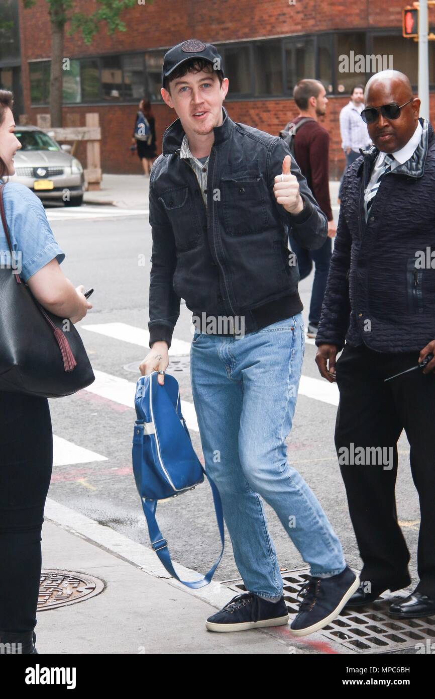 New York, NY, STATI UNITI D'AMERICA. 22 Maggio, 2018. Alex Sharp a costruire serie su maggio 22, 2018 a New York City. Credito: Diego Corredor/media/punzone Alamy Live News Foto Stock